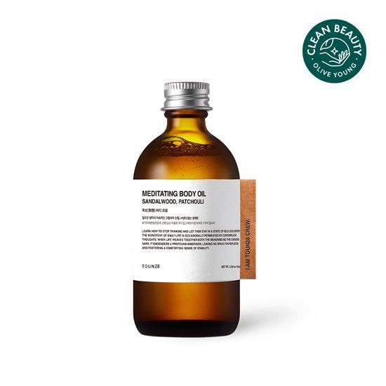 TOUN28 Body Oil 100ml (Choose 1 of 2 Types) (Sandalwood, Ylang Ylang)