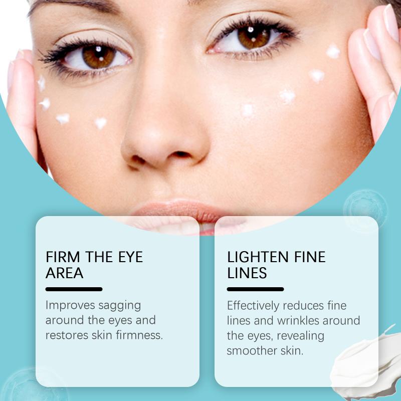 Hoygi Eye Firming Cream Fade Fine Lines Lightening Dark Circles Anti-Aging Hydrating Reduce Wrinkles Lifting Eyes Cream