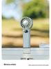 2026 Handheld USB Fan: Portable, 100-Speed, Strong Wind, Ice Pack, Digital Display