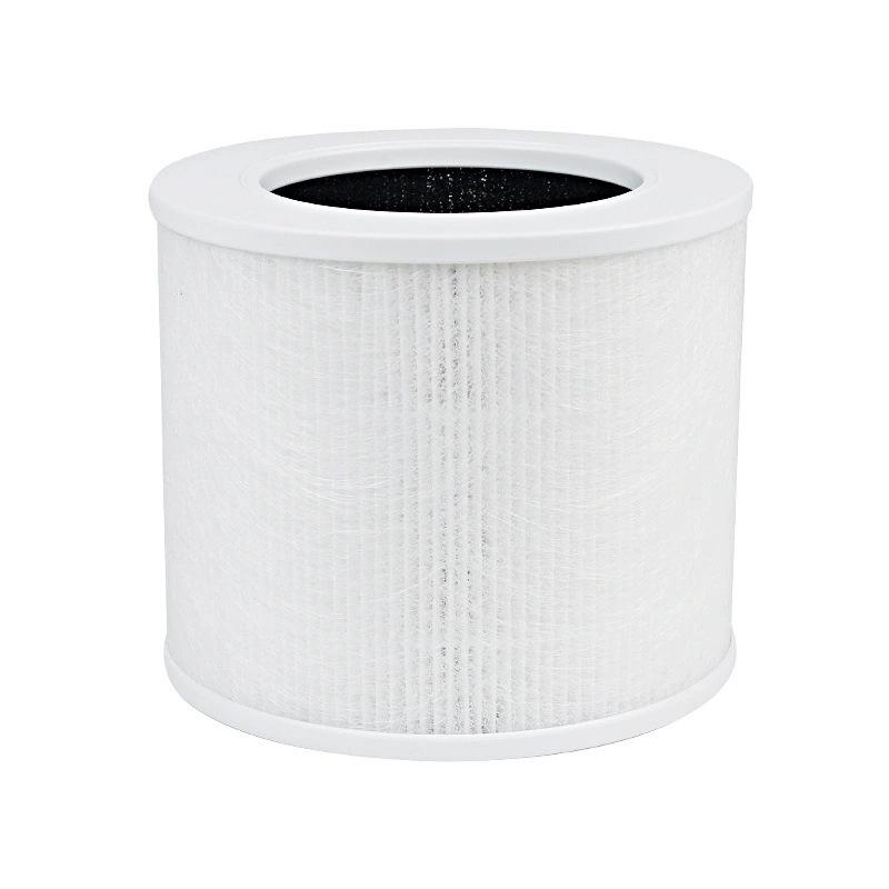 

Replacement For LEVOIT Core Mini Air Purifier Replacement Filter, 3-in-1, High-Efficiency Activated Carbon, Core Mini-RF, White