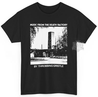THROBBING GRISTLE Death Factory T-shirt, Musik Punk Goth Rock Metal Unisex T-shirt