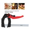 Adjustable F Clamp Ratchet Mechanism Bar Clamp Durable Woodworking Clamp  Splicing