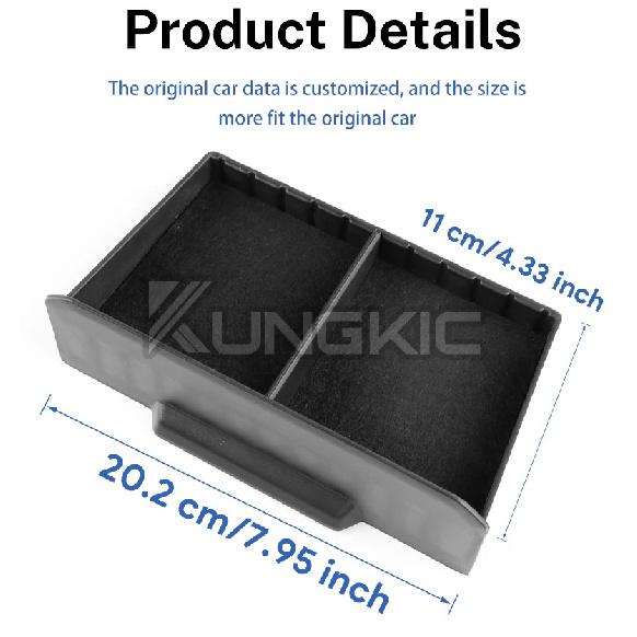 For Dacia Duster 3 2024 2025 2026 Car Storage Central Control Storage Box Container Auto Interior Dacia Duster 3 Accessories