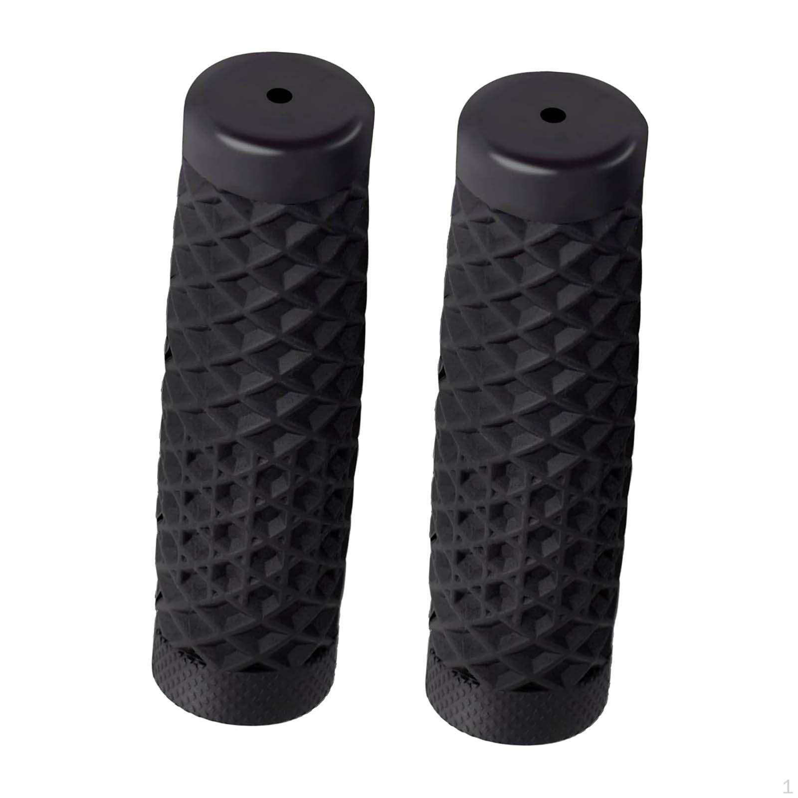 

2 Pieces Bike Grips Rubber Protector Comfortable Non Slip Sturdy Handlebar for 7/8 Handlebars