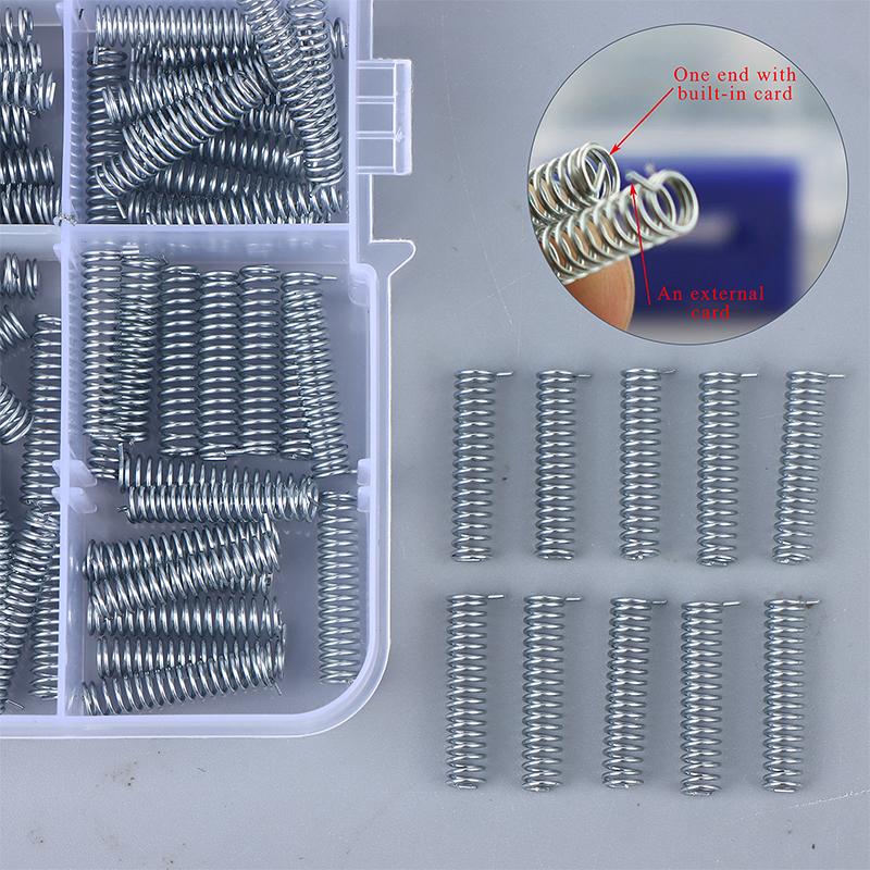 

10/100Pcs Auto Folding Car Key Rotation Shaft Springs – High-Tension Spiral Coil For Remote Flip Key Repair Tool Kits-Homeclub 10pcs