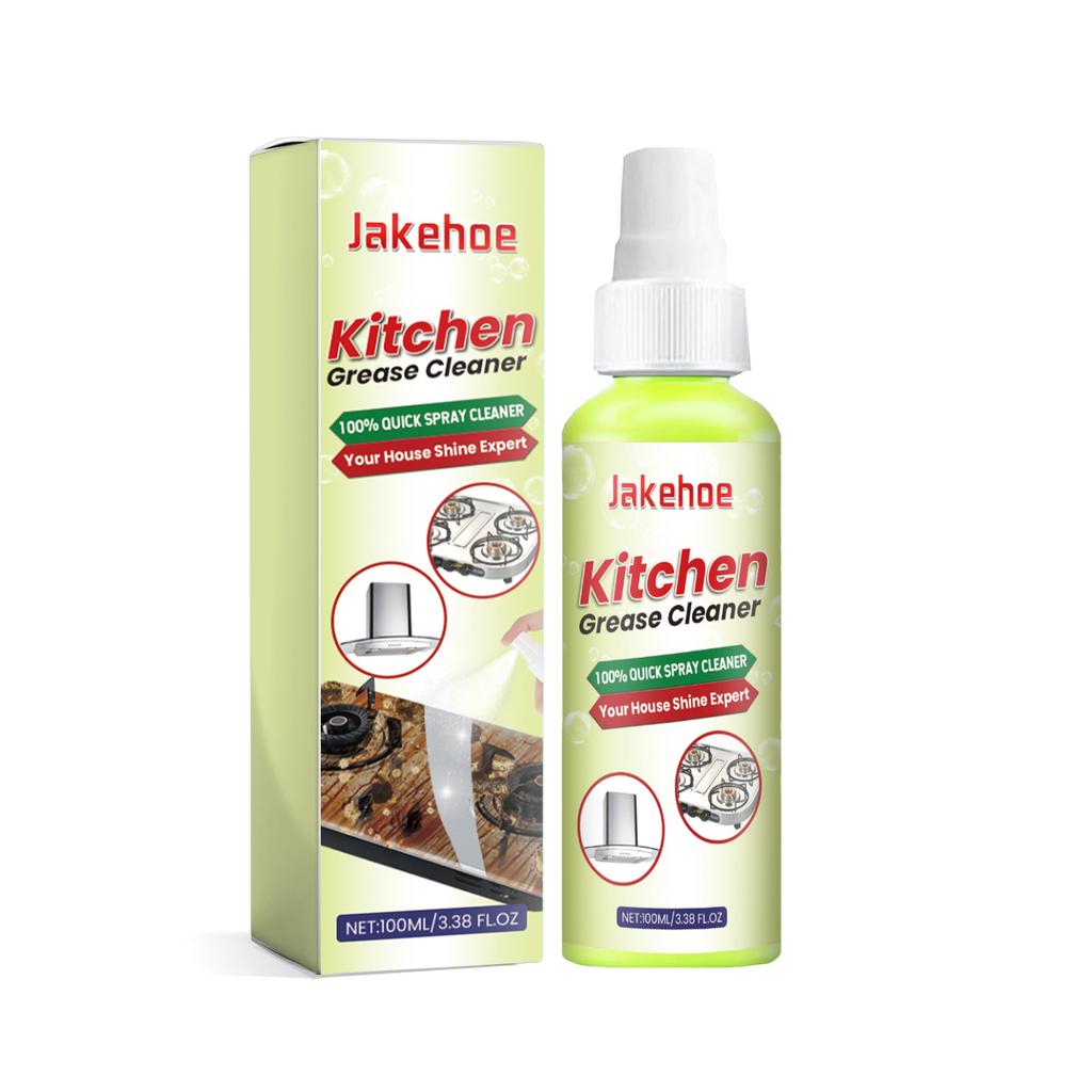 Powerful Kitchen Grease Cleaner - All Effervescent Heavy Duty Stove Oven Cleaner Oil Foam Remover Rust Stain Remover for Cookwar