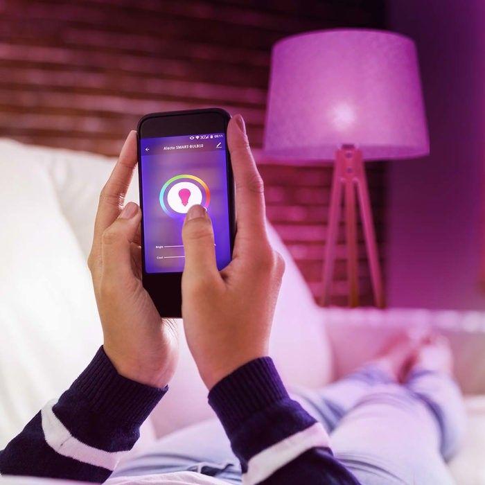 Ampoule connectée - alecto - smartbulb10 - led couleur - wi-fi - e27 9w