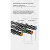MOONDROP FREE DSP USB-C Earphone Upgrade Cable Fully Balanced Audio Output In-Ear Headphones Line