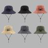 Waterproof Fisherman Hat Sun Protection Women's Summer Men's Thin Quick-Dry Cycling Folding Portable Sun Hat