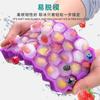37 Cavity Honeycomb Ice Mold Reusable Silicone Ice Cube Mold BPA Free Ice Cream Maker with Lids DIY Popsicle Mold Ice Cube Trays