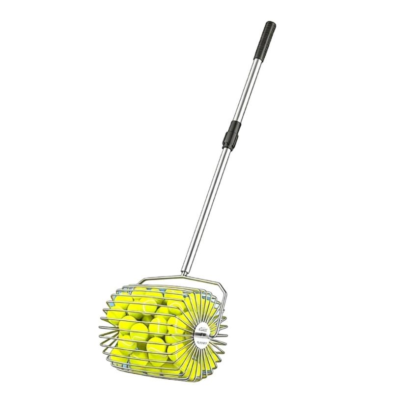 Tennis Balls Collector Pickup Tennis Carriers Holder Tennis Balls Retrievers Basket Pickleballs Pickers Upper Retrievers
