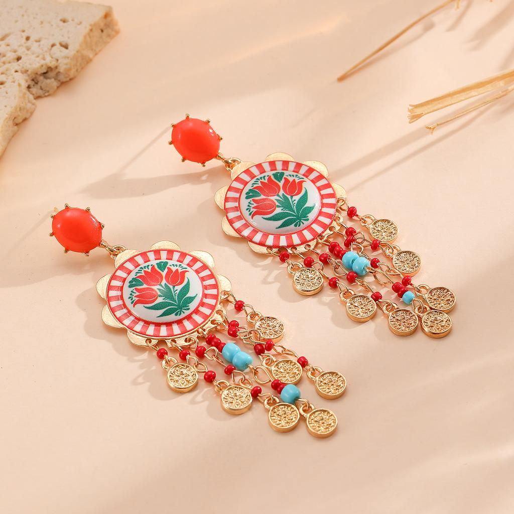 Kadın Takıları İçin Moda Sallantılı Küpeler