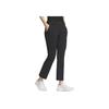 Adidas Solid Color Zippered Flared Slim Fit Casual Pants Women Bottoms Black IN6585