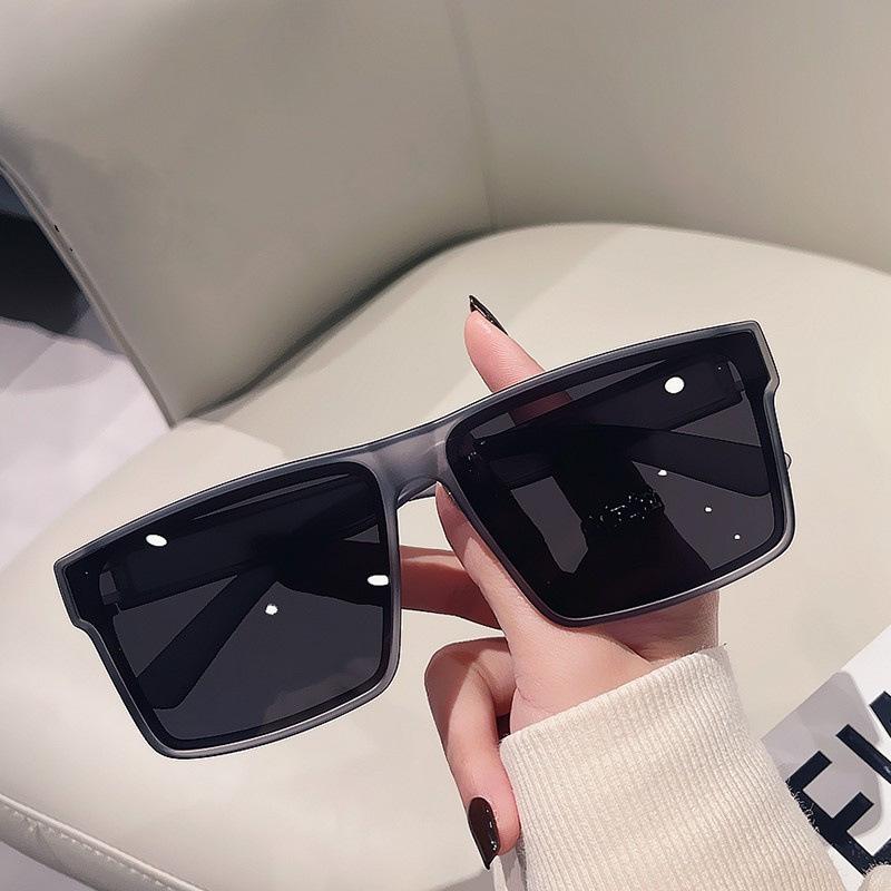 Novos Óculos de Sol Quadrados da Moda Masculino Homem Retângulo Designer Luxo Óculos de Sol Clássico Vintage Outdoor Retangular