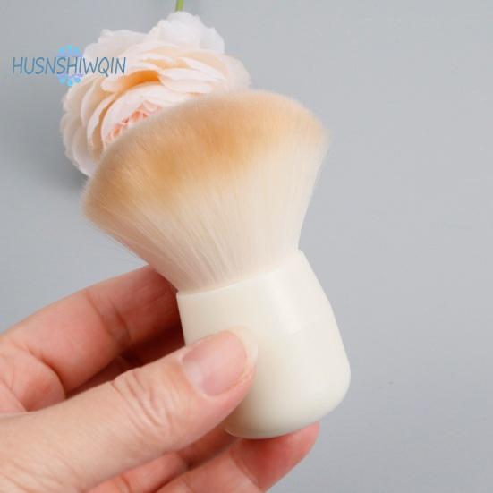 Nail Art Dust Brush - Mushroom Head Design, Soft Density Bristle, Multi-purpose Dusting Cleaning Nail Salon Tool