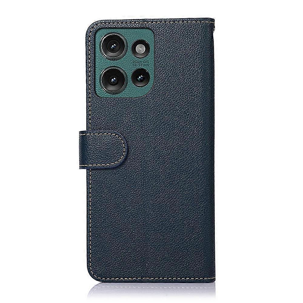 RFID Leather Phone Case For Motorola Edge 50 Neo