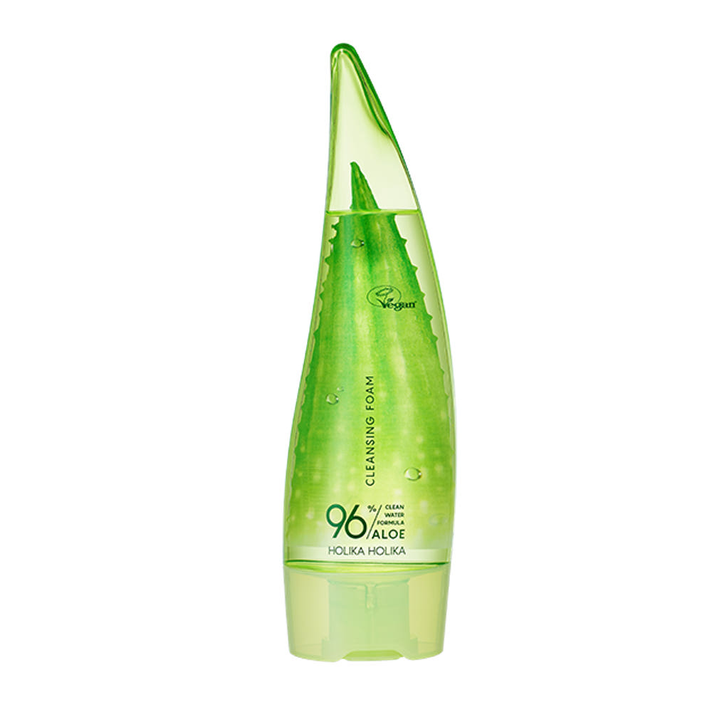 Holika Holika Aloe Clean Water Formula 96 Percent Cleansing Foam 150ml vegan