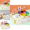 Wooden Montessori Addition And Subtraction Math Toy With Bead Matching For Early Learning
