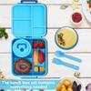 Kid's Lunch Boxes Microwave Oven Bento Box for Teenagers and Workers At School, Canteen, Back School