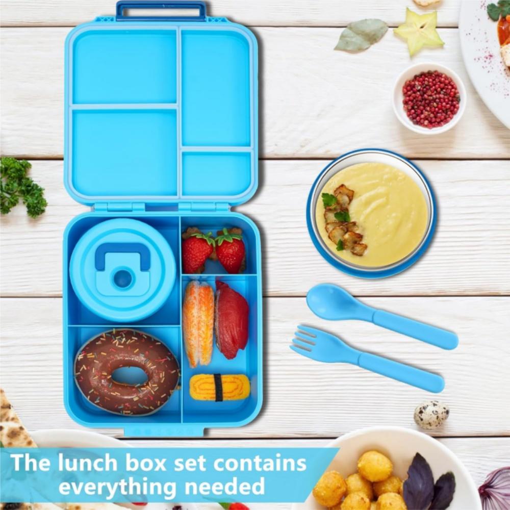 Kid's Lunch Boxes Microwave Oven Bento Box for Teenagers and Workers At School, Canteen, Back School