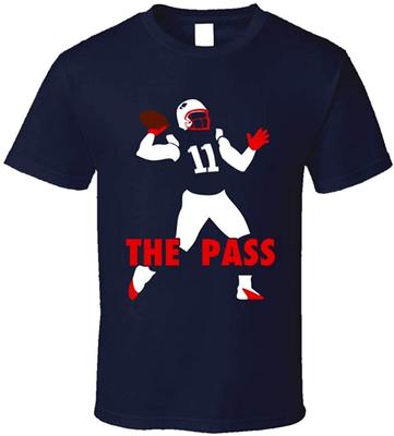 Fantstore Julian Edelman The Pass Touchdown Pass Danny England Football Unisex T-shirts