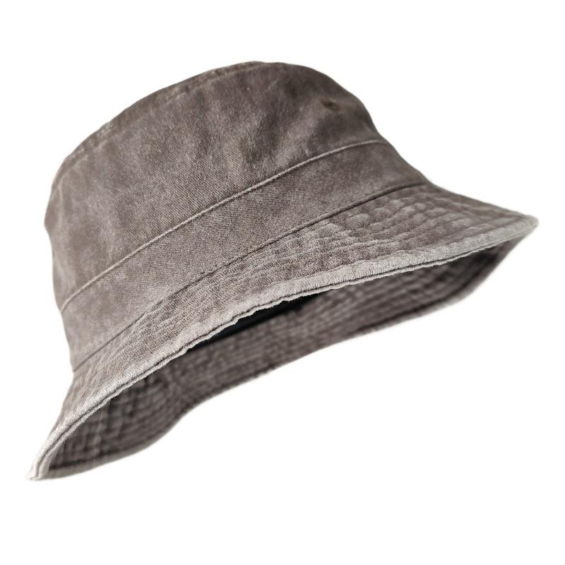 Sombreros de Pescador de Mezclilla Lavada Cabeza Grande Coreanos para Hombre Sombrero de Sol Talla Grande 64 cm Oversize Bob Panama Unisex Talla Grande Gorra de Pescador personalizado