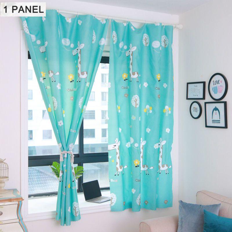 

Современная оконная штора для комнаты, затемняющая, домашняя, элегантная, декоративная штора на крючках Deer,100*215cm/39.37*84.64inch