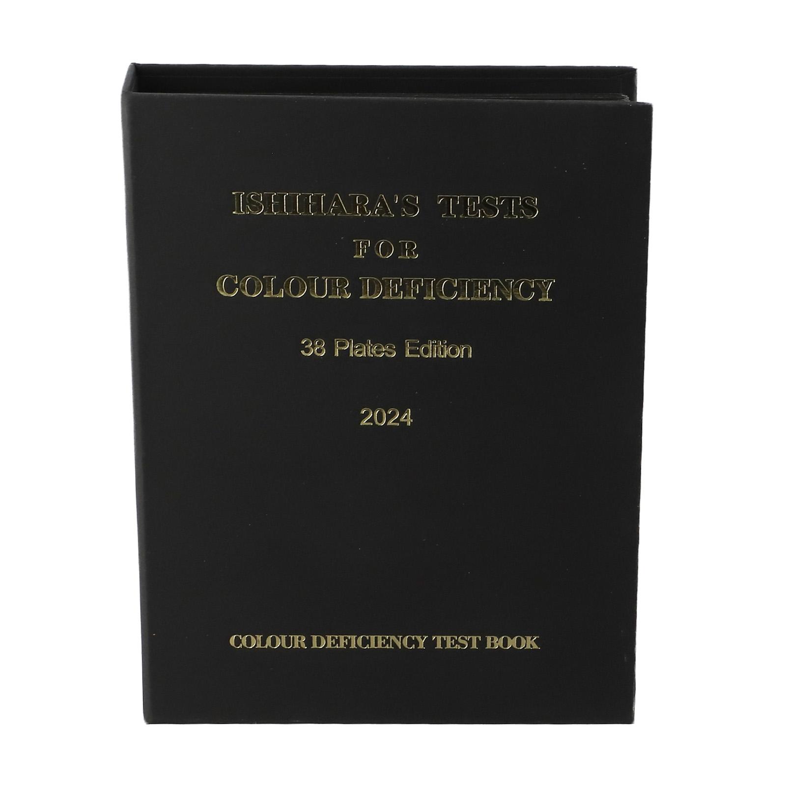 

Оптическая тестовая книга Ишихары 2025, 38 таблиц, для выявления и оценки красно-зеленой цветовой слепоты в клинической практике China Mainland