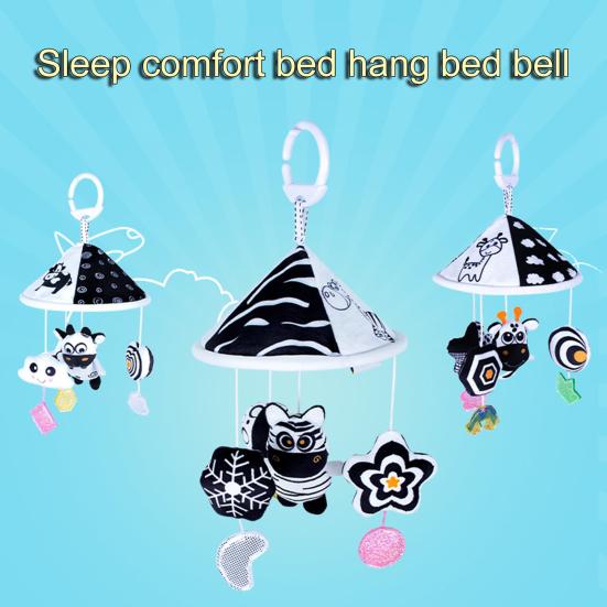 

Погремушка для кровати, милая плюшевая зебра, мультяшный жираф, подвеска-погремушка для кроватки для новорожденных Giraffe Color