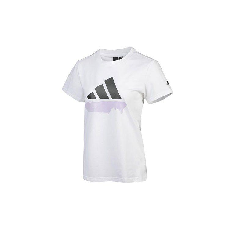 adidas T Shirts Women's White Crew Neck Moderate Other GL5637