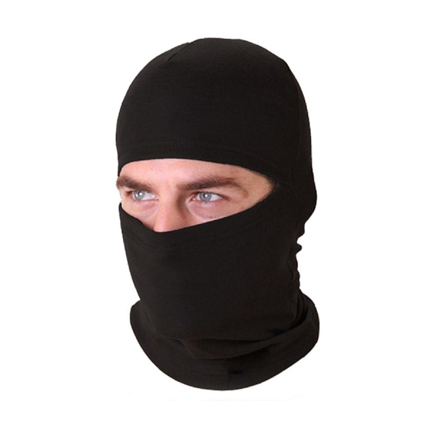 

Черная термоснежная маска