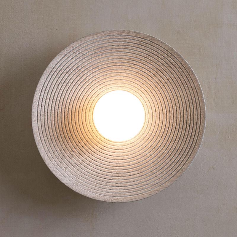 Wabi-Sabi Nordic Minimalist Wall Lamp for Living Room