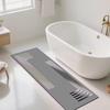 60*90cm Rutschfeste Badewanne Saugfähige Kieselgurmatte, Weicher und Super Hochwertiger Schnelltrocknender Duschvorleger