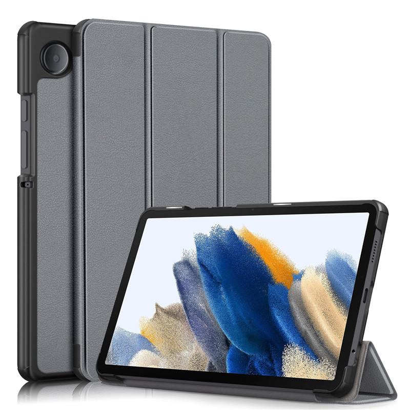 Кожаный чехол для Samsung Tab A9 8,7 дюйма 2023, тройной защитный кожаный чехол для планшета Galaxy Tab A9 Plus, чехол Tab A9 (8.7 inch)