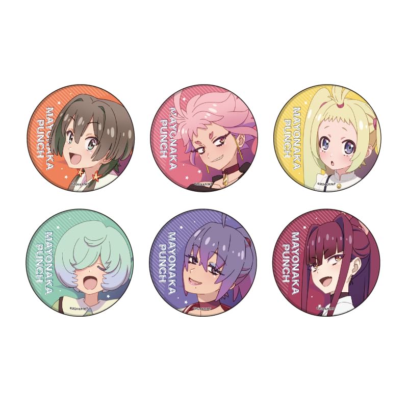 

Mayonaka Punch 01 [Official Illustration] Can Badge 6-Piece Box