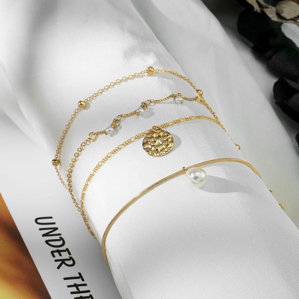 Fashion Exquisite Design Anklet Vintage Fashion Pendant Anklet Women's Bohemian Bracelet Foot Jewelry Gift