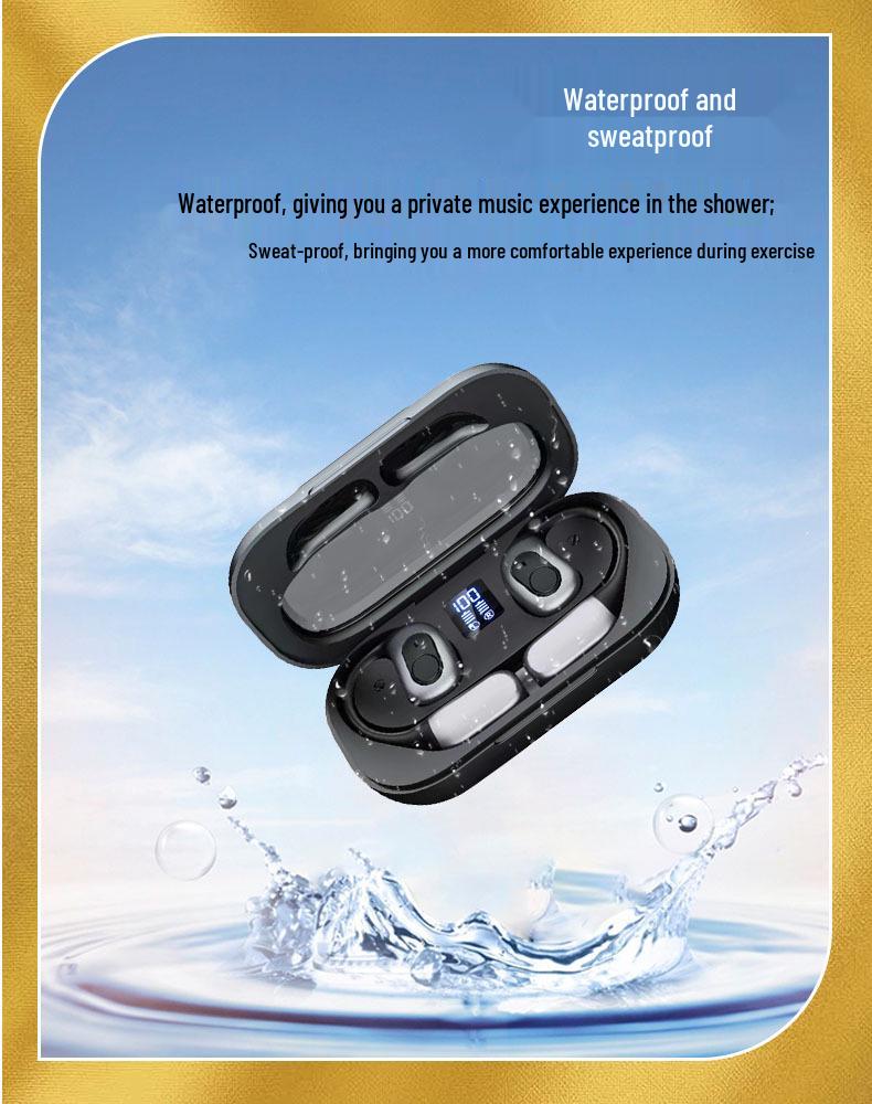 OWS Bluetooth In-Ear Headphones: AI Translation, Hanging Ear Design, Comfortable for Long Wear