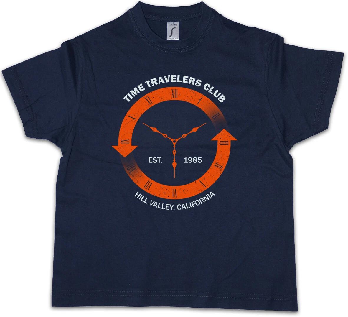 TIME TRAVELERS CLUB Kids Boys kids boys T-Shirt Back To Shirt The Mc Fly Future 140