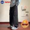 NASA NOAH Men's American Style Straight Leg Casual Cargo Pants