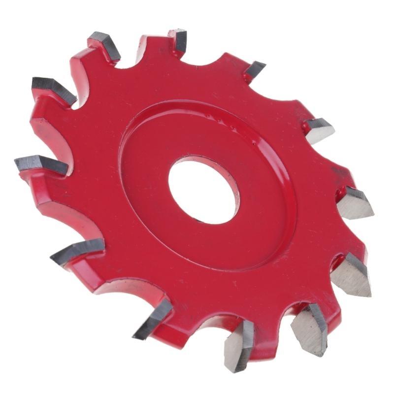 Praktisches Sägeblatt mit Schlitzen für offene Aluminium-Verbundplatten-Schlitze Aluminiumplatte 12T V Ø 100mm/3,94 Zoll