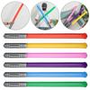 6Pcs Inflatable Cosplay Light Saber Inflatable Sword Toys Boys for Star Fans Children War Game Birthdays Party Props