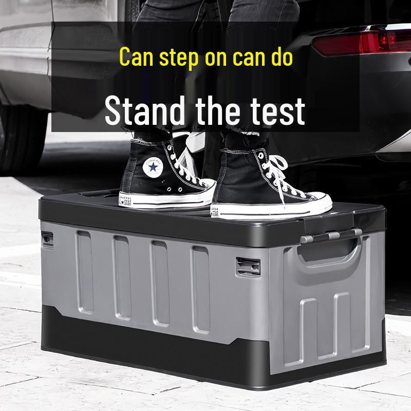 Foldable Car Trunk Organizer & Camping Storage Box