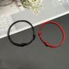 2 Pcs /Lot Cross Couple Wrist Bracelet New Arrival Stylish Fashionable White Black Color Charm Bracelets Present Gift Idea Friend Lover Handmade