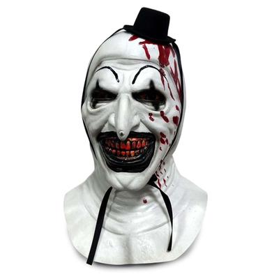Adult Terrifier Art Clown Mask Scary The Clown Mask Halloween Cosplay Full Head Costume Props