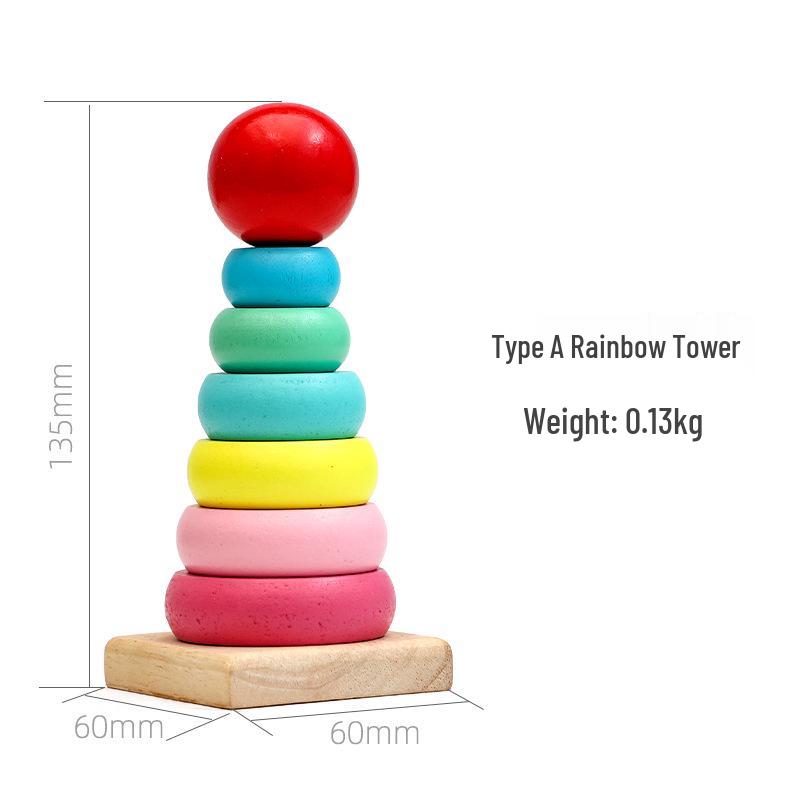 

Rainbow Tower of Hanoi: Colorful Stacking Game for Early Childhood Learning and Parent-Child Interaction