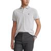 Polo Ralph Lauren Ss24 Pony Logo Embroidered Polo Shirt Men Polo Shirts Light-Gray 710837391-003