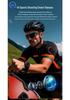 Cross-Country Cycling AI Smart Glasses: 800W Camera, Sports Video Recording, Audio Translation.