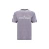 Round Neck Letter Print Short Sleeve T-Shirt Men Tops 781521579-V0M64