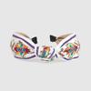 LALA Bohemian Imported Lace Hairband L-White