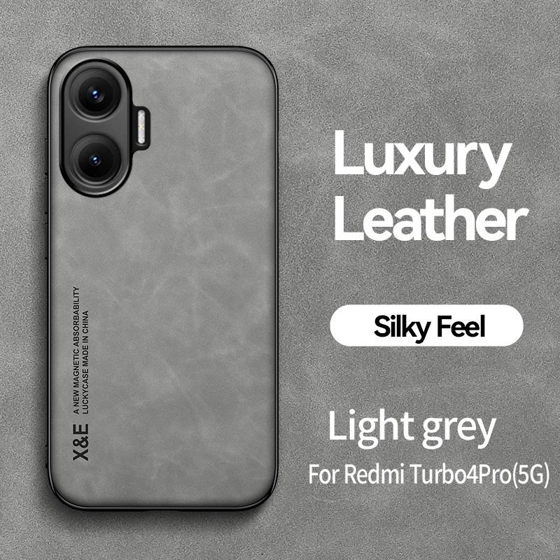 For Xiaomi Redmi Turbo 4 Pro Case Luxury Magnetic Leather Soft Phone Cases for Redmi Turbo 4 Turbo4 4 Pro Back Cover Fundas